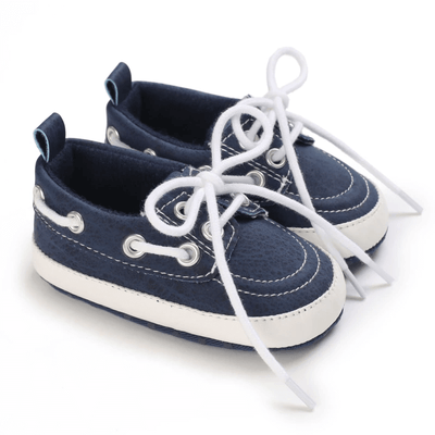 Scarpe battesimo neonato blu
